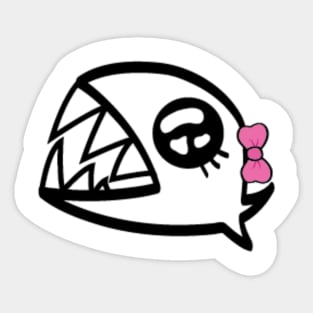 Piranha Sticker